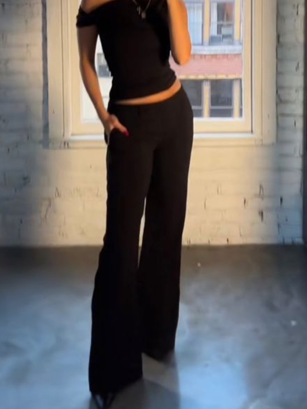 H&M Flared Dress Pants